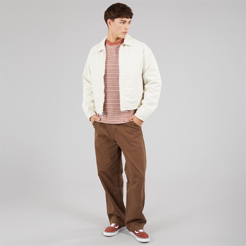 Vans Mens Denim Station Jacket Natural Seed - Image 4