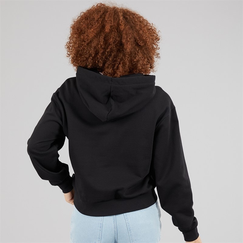 Vans Womens Salton Relaxed Fit Hoodie Black - Image 2