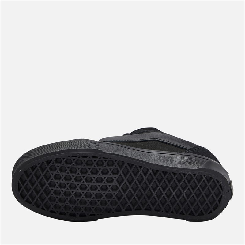 Vans Junior Knu Skool Trainers Triple Black - Image 2