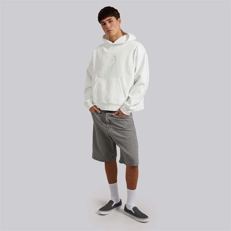 Vans Mens Premium Pullover Hoodie Egret - Image 4