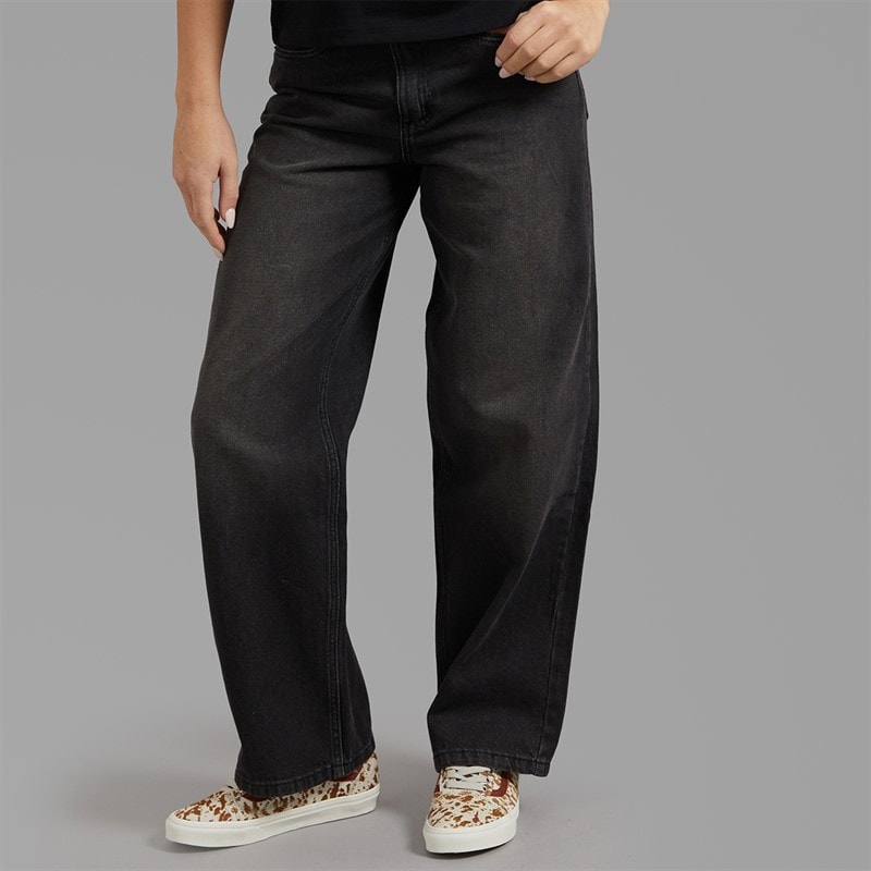 Vans Womens Sirelle Five Pocket Puddle Jeans Black