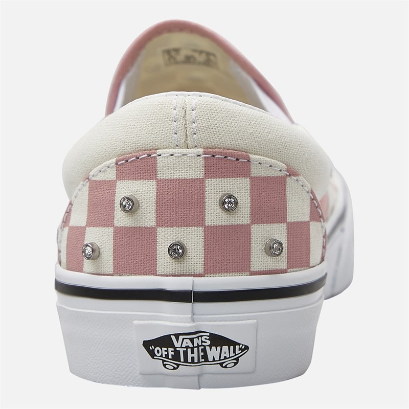 Vans Womens Classic Slip-On Trainers Misty Mauve - Image 3