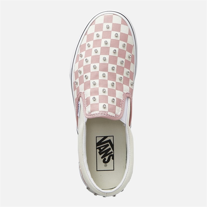 Vans Womens Classic Slip-On Trainers Misty Mauve - Image 4