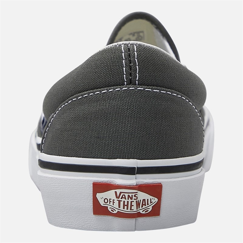 Vans Classic Slip-On Trainers Charcoal - Image 3