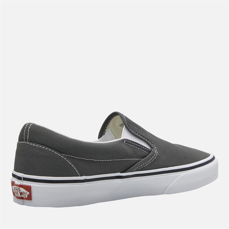 Vans Classic Slip-On Trainers Charcoal - Image 5