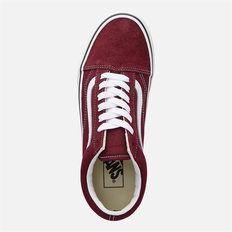 Vans Old Skool Trainers Port Royale/True White - Image 4