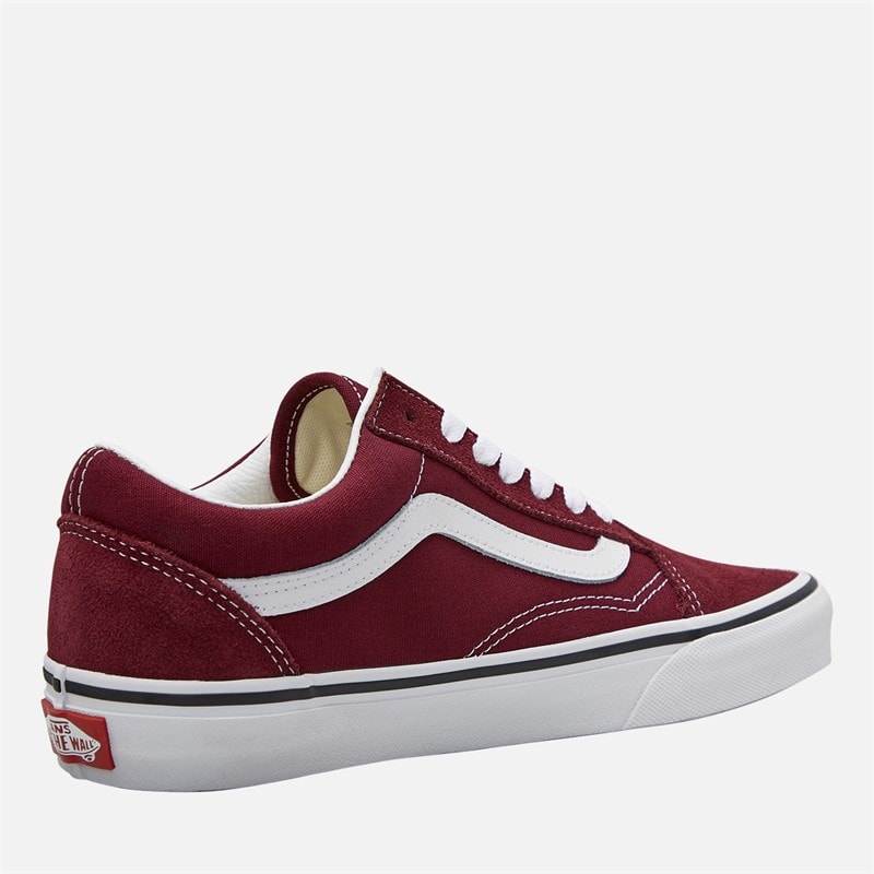 Vans Old Skool Trainers Port Royale/True White - Image 5