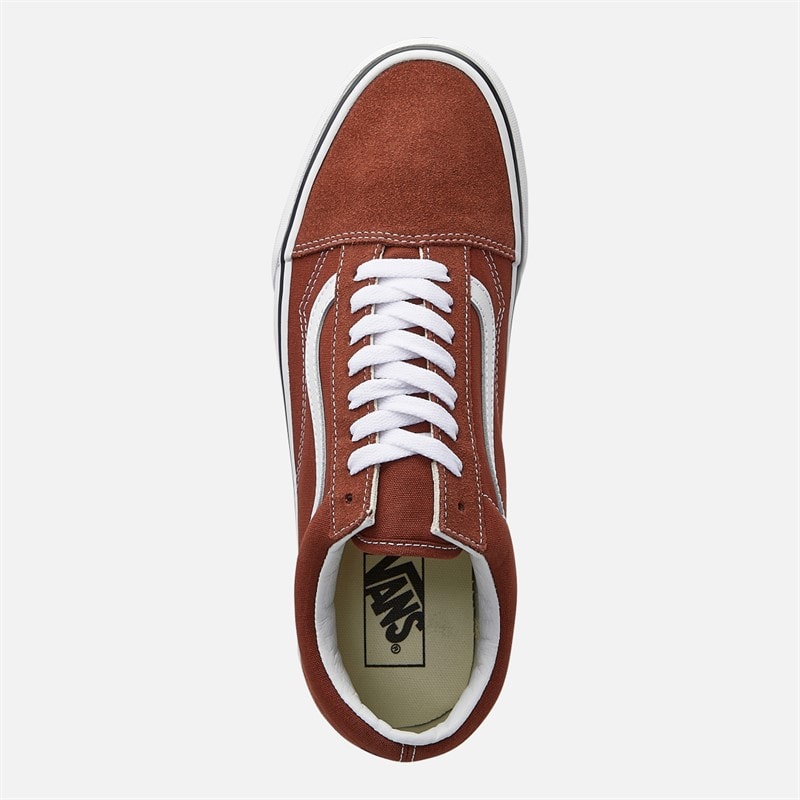 Vans Old Skool Trainers Rust Bronze - Image 4