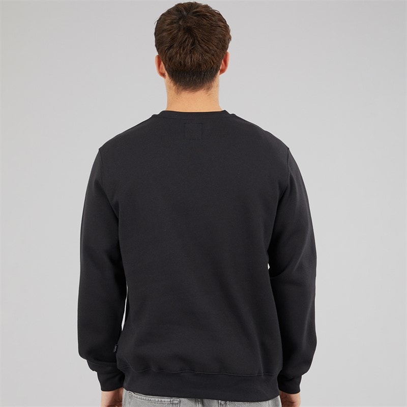 Vans Mens Classic Logo Sweatshirt Black - Image 2