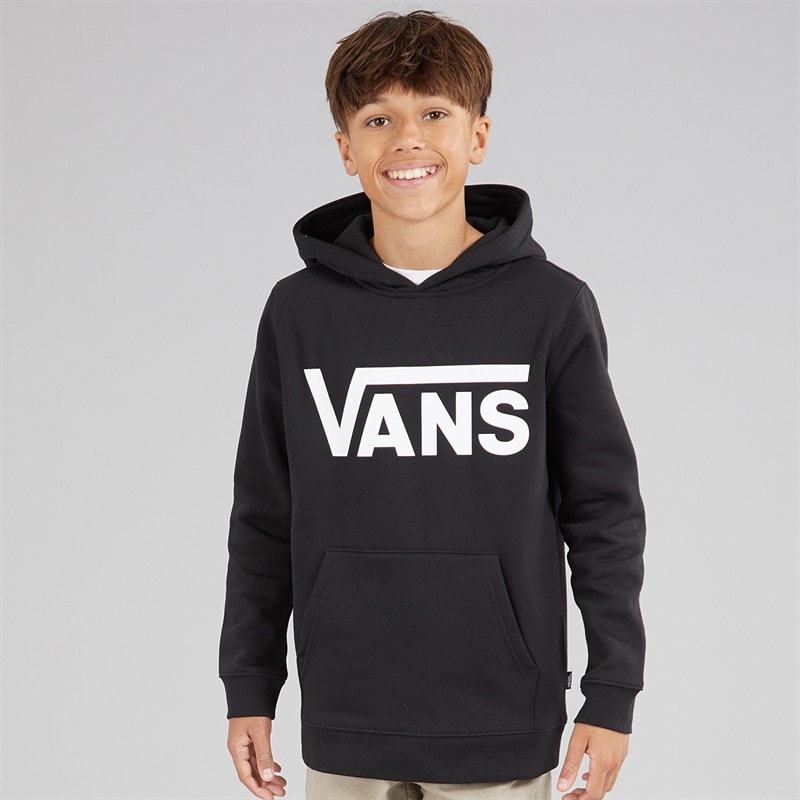 Vans Boys Classic II Logo Hoodie Black - Image 3