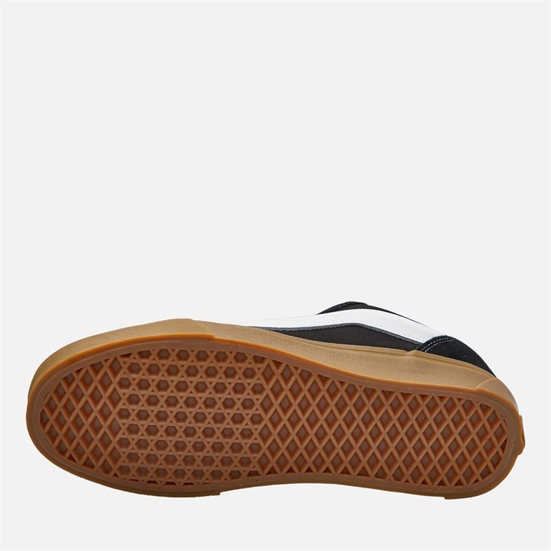 Vans Knu Skool Trainers Black/Gum - Image 2
