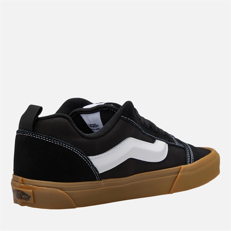 Vans Knu Skool Trainers Black/Gum - Image 5