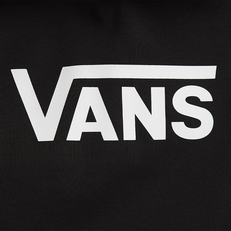 Vans Boys Classic Logo Hoodie Black - Image 2