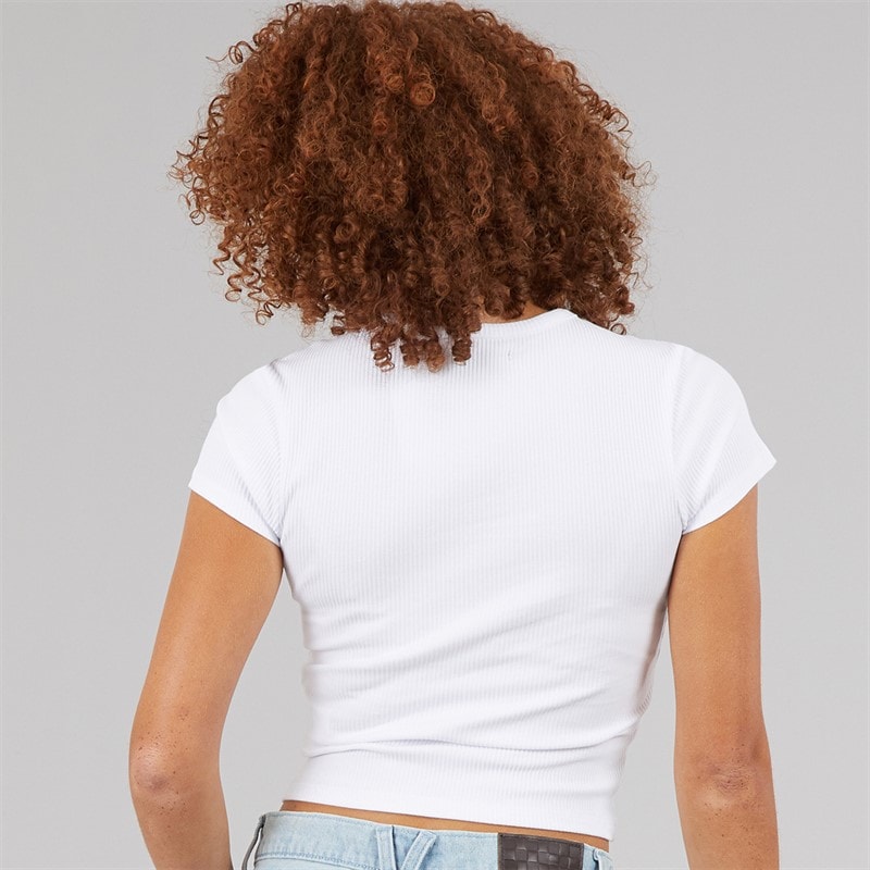 Vans Womens Cameron T-Shirt White - Image 2
