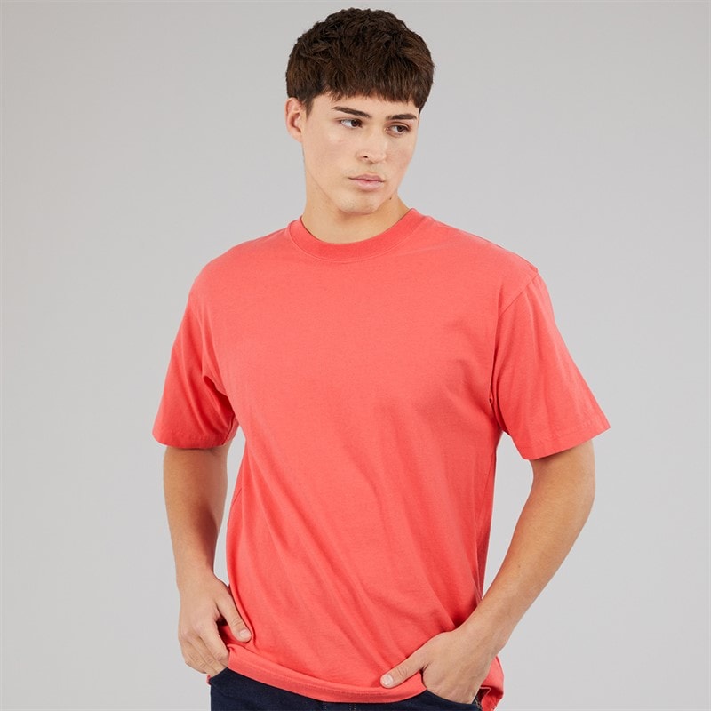 Vans Mens Premium Loose Fit T-Shirt Crimson Haze - Image 1