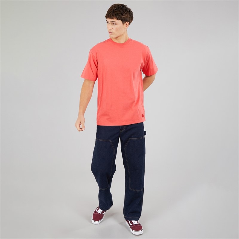 Vans Mens Premium Loose Fit T-Shirt Crimson Haze - Image 4