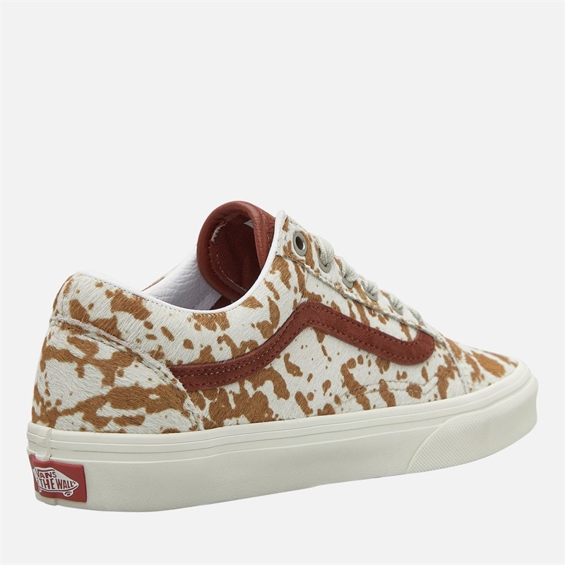 Vans Womens Old Skool Trainers Rust Bronze - Image 5