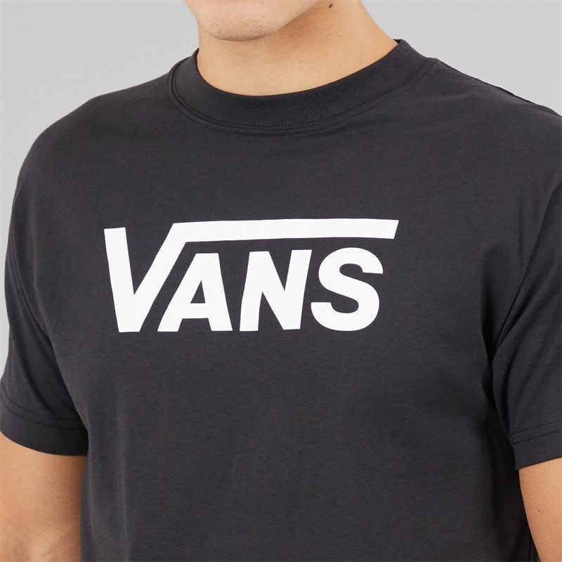 Vans Mens Classic Logo T-Shirt Black - Image 3