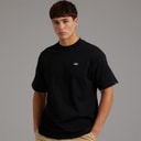 Vans Mens Left Chest Logo Loose T-Shirt Black