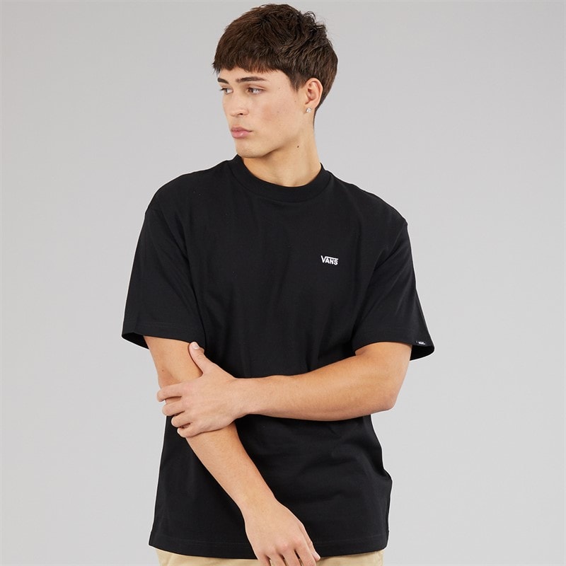 Vans Mens Left Chest Logo Loose T-Shirt Black - Image 3