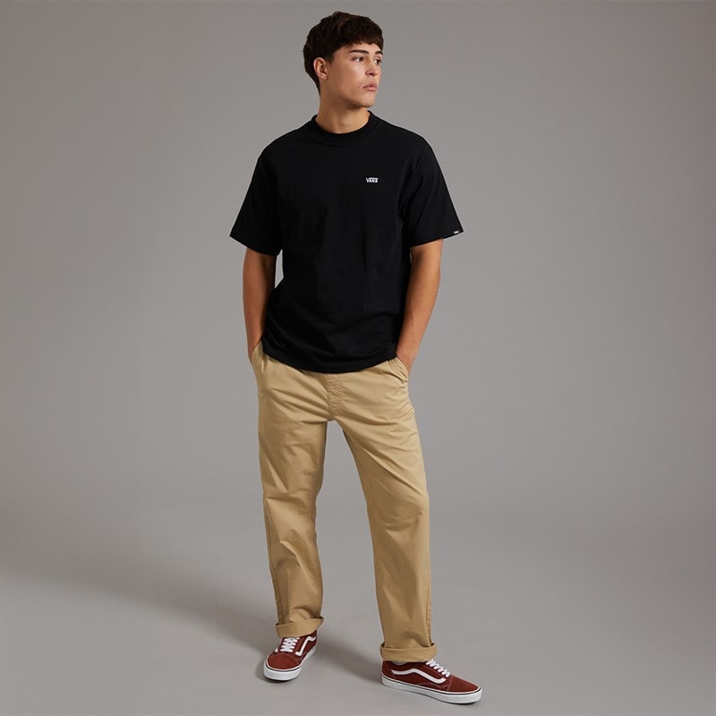 Vans Mens Left Chest Logo Loose T-Shirt Black - Image 4