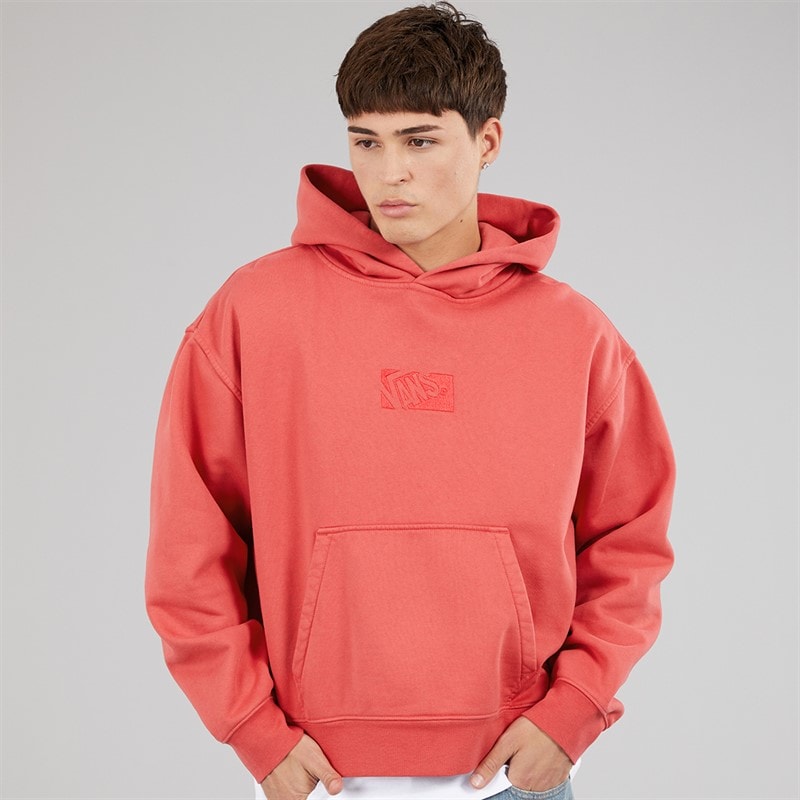 Vans Mens Premium Pullover Hoodie Crimson Haze - Image 3