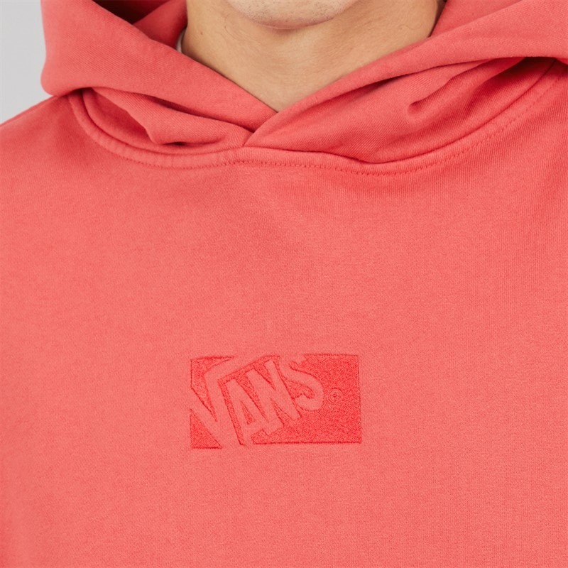 Vans Mens Premium Pullover Hoodie Crimson Haze - Image 5