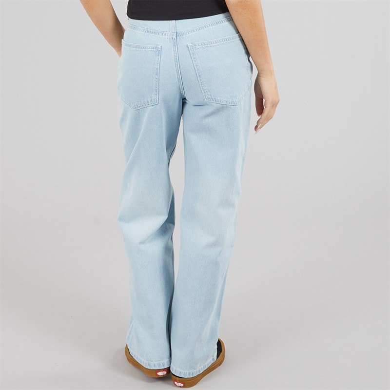 Vans Womens Sirelle Pocket Puddle Jeans Light Stonewash - Image 2
