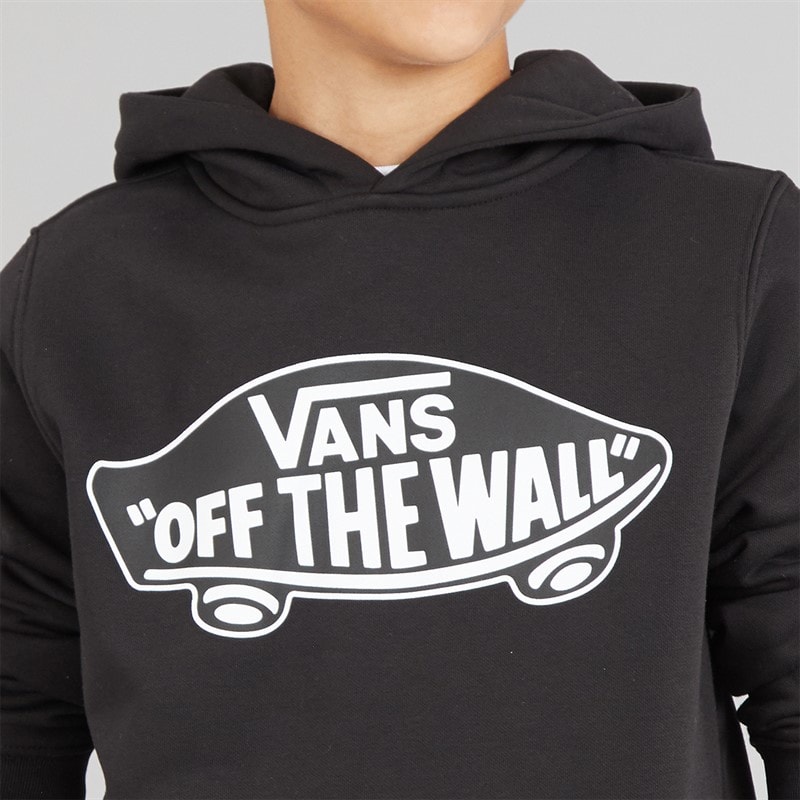Vans Boys Style 76 Graphic Hoodie Black - Image 3