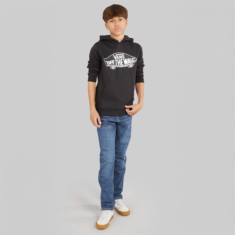 Vans Boys Style 76 Graphic Hoodie Black - Image 4