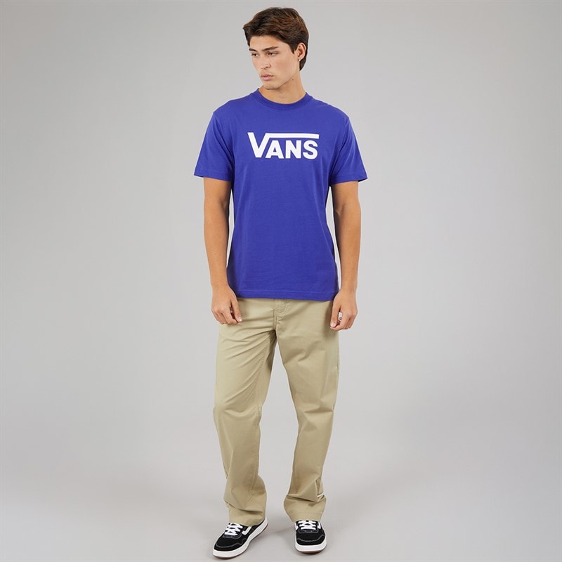 Vans Mens Classic Logo T-Shirt Royal Cobalt - Image 3