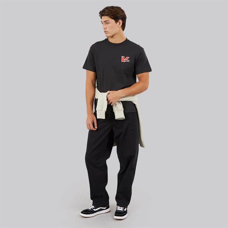 Vans Mens Drift Classic Back Graphic T-Shirt Black - Image 4