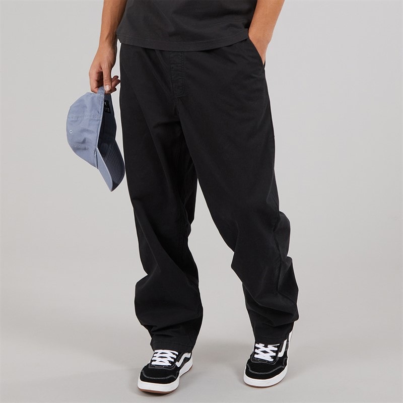 Vans Mens Range Baggy Tapered Pants Black