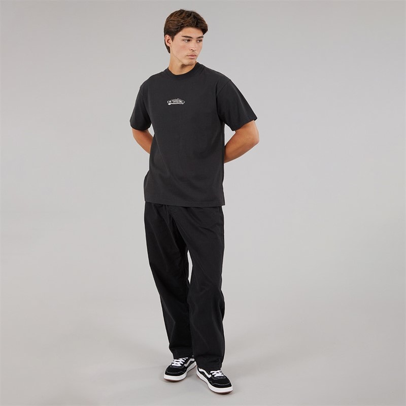Vans Mens Range Baggy Tapered Pants Black - Image 4