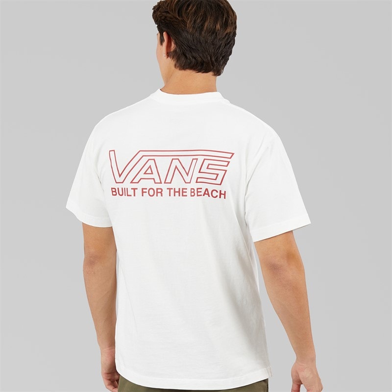 Vans Mens Buckled Back Graphic T-Shirt White - Image 3
