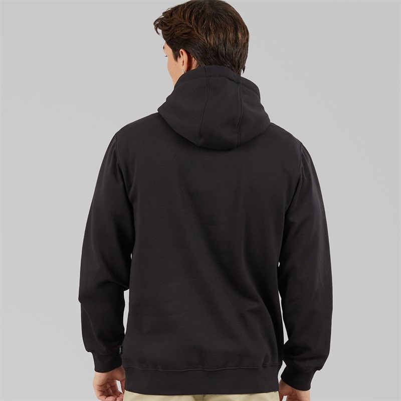 Vans Mens Classic Logo Hoodie Black/White - Image 2