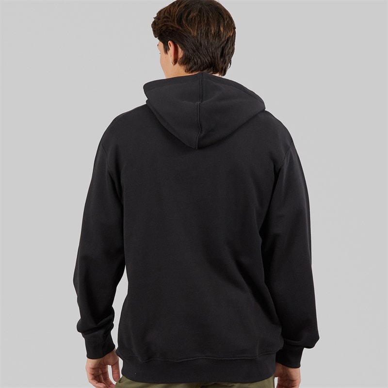 Vans Mens Blocked Box Logo Hoodie Black - Image 2