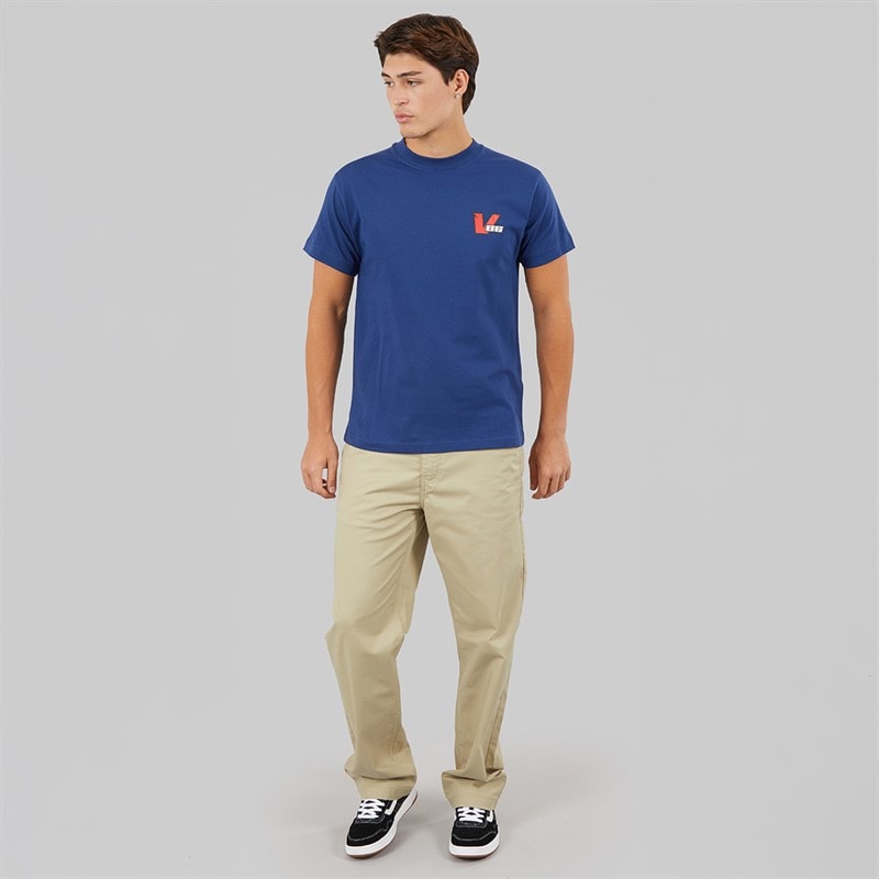 Vans Mens Drift Classic Back Graphic T-Shirt Deep Indigo - Image 4