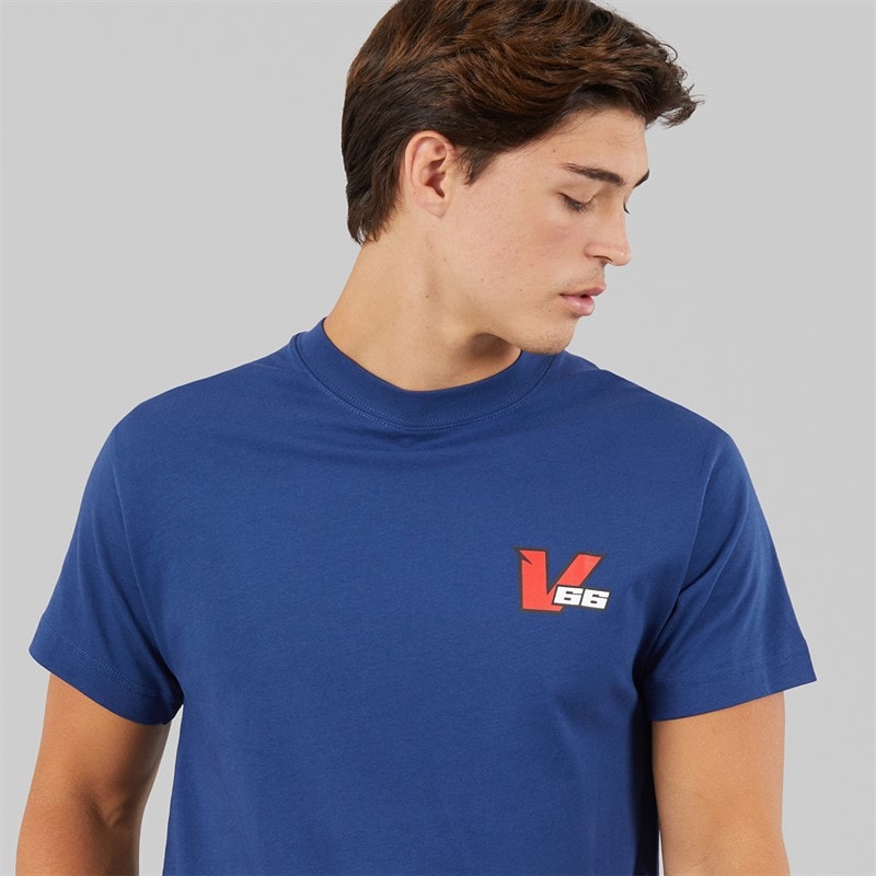 Vans Mens Drift Classic Back Graphic T-Shirt Deep Indigo - Image 5