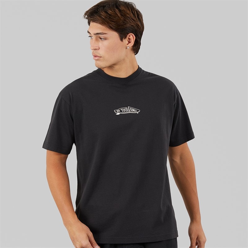Vans Mens Buckled Back Graphic T-Shirt Black - Image 1