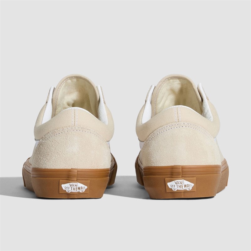 Vans Old Skool Trainers Oatmeal/Gum - Image 3