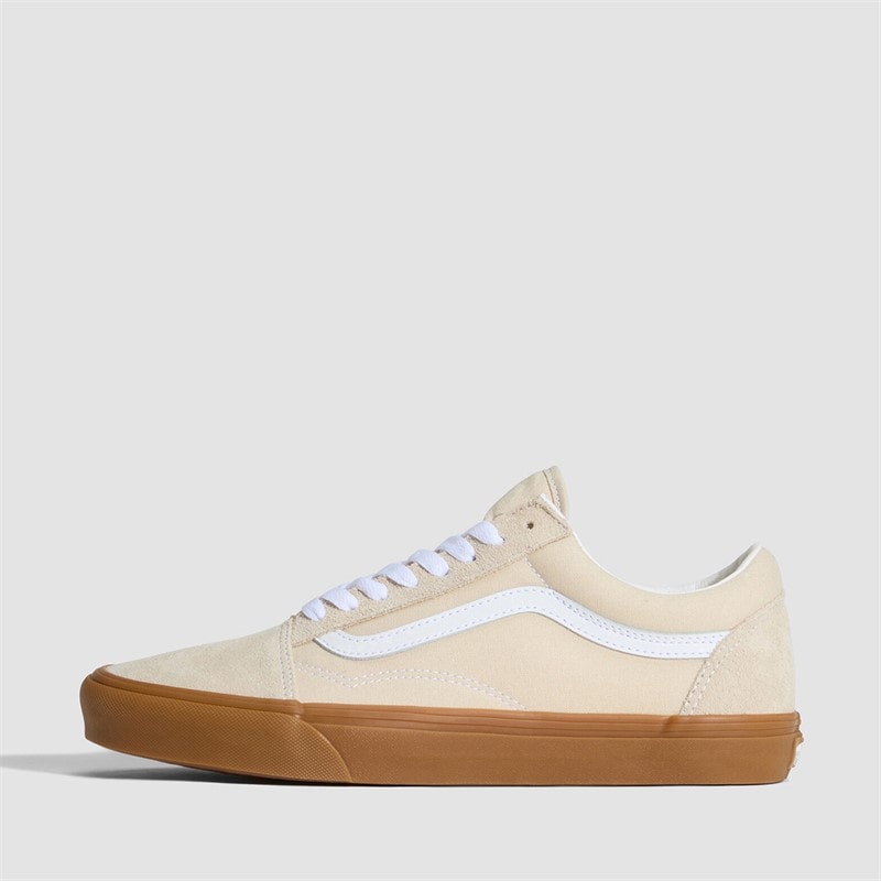 Vans Old Skool Trainers Oatmeal/Gum - Image 5