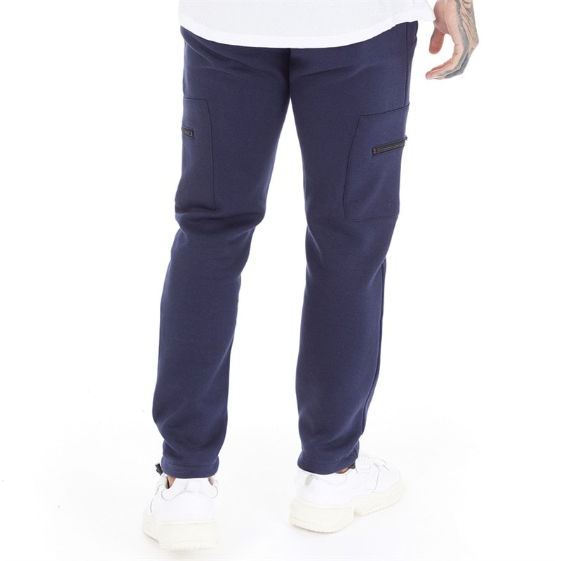 Criminal Damage Mens Dalston Joggers Navy - Image 2