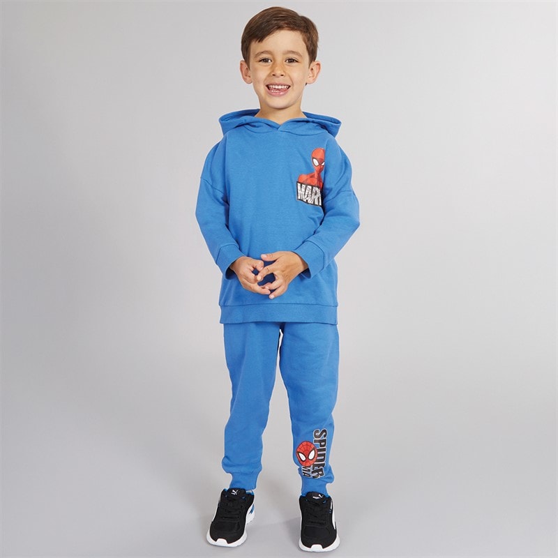 Marvel Boys Tracksuit Blue - Image 4