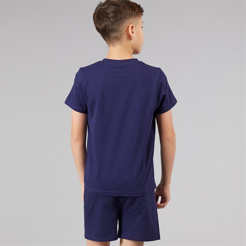 Marvel Boys T-Shirt And Shorts Set Navy - Image 2