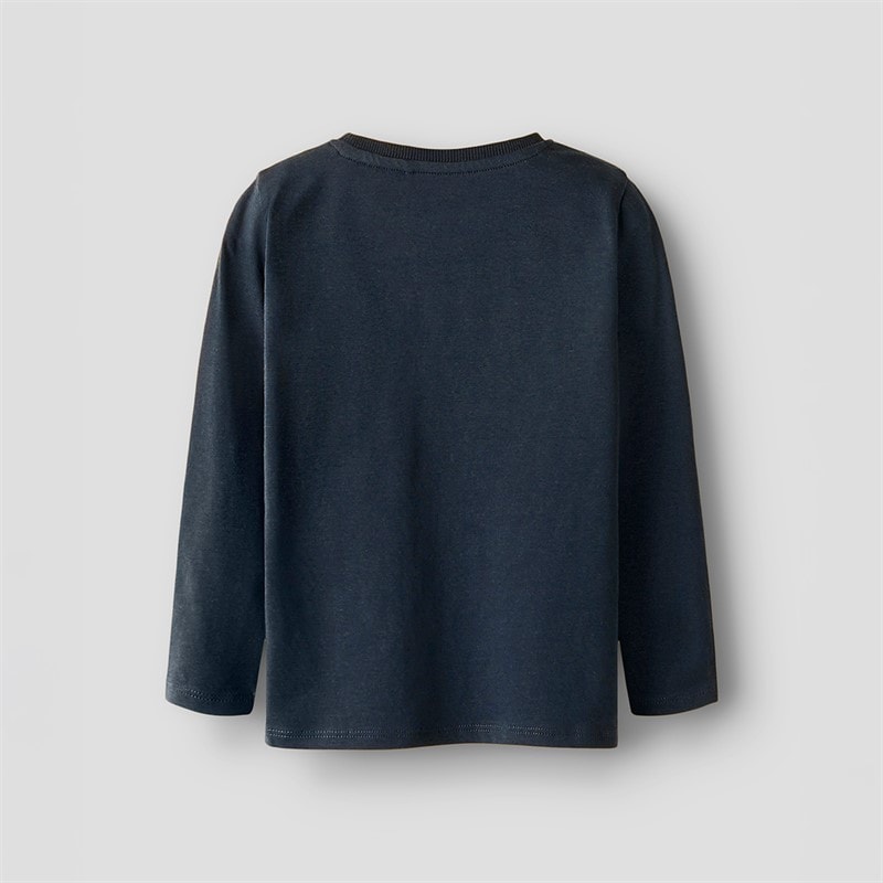 Marvel Boys Vodis Long Sleeve T-Shirt Navy Blazer - Image 2