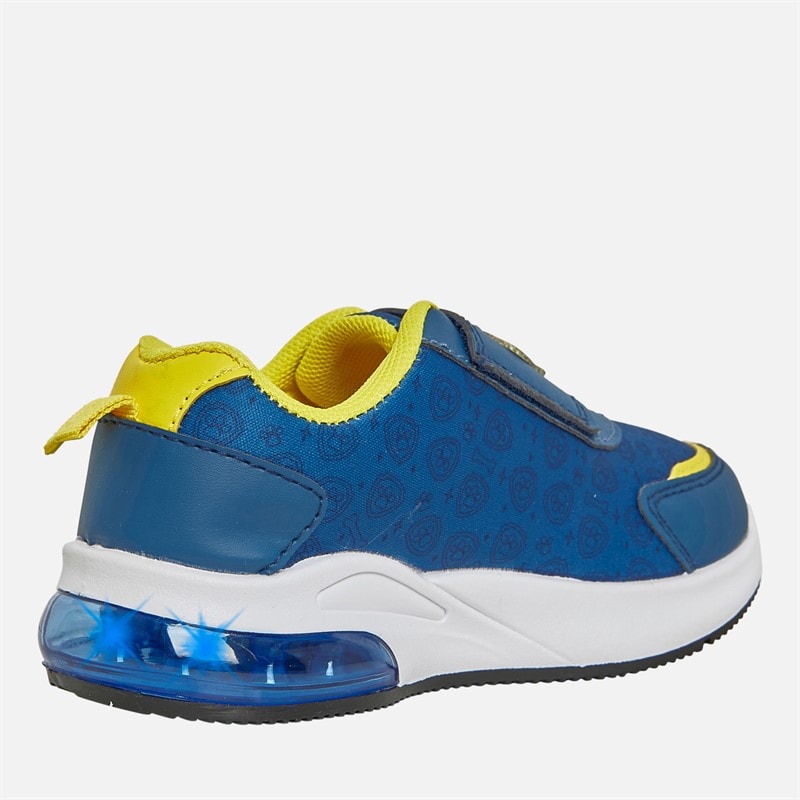 PAW Patrol Boys Chase Light Up Trainers Blue/Yellow - Image 5