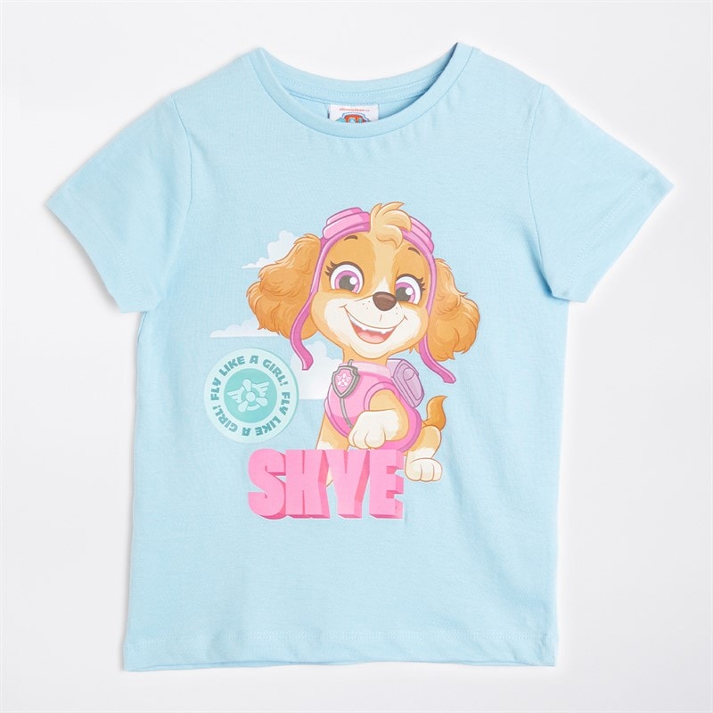 PAW Patrol Girls Five Pack T-Shirts Multi - Image 3