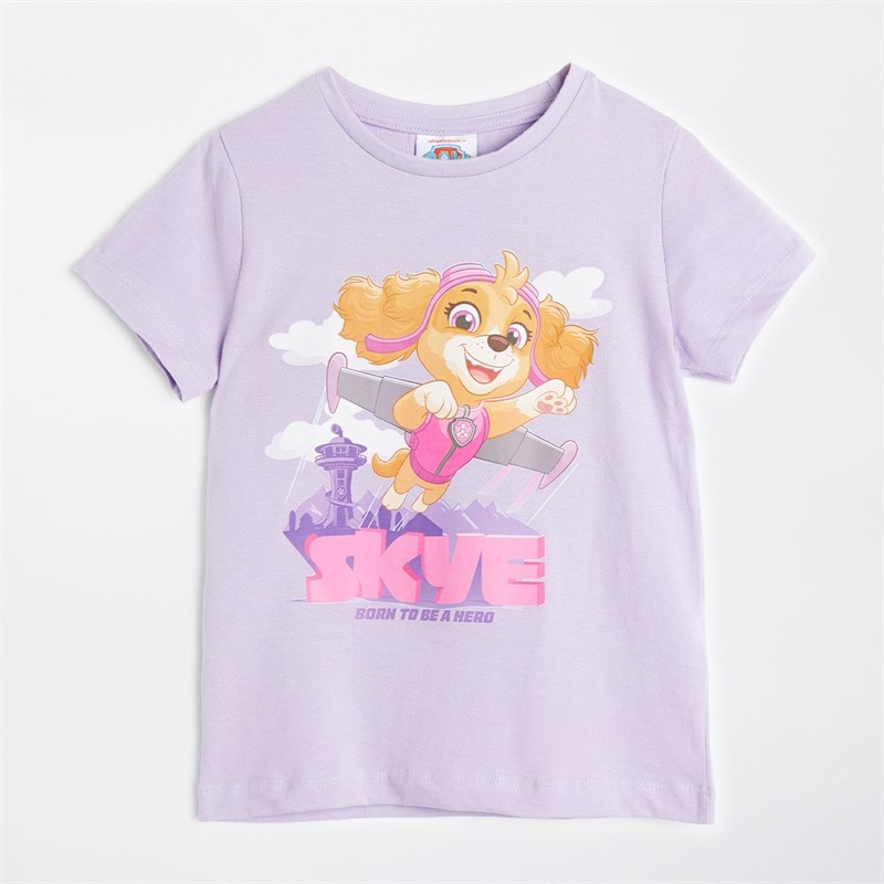PAW Patrol Girls Five Pack T-Shirts Multi - Image 4