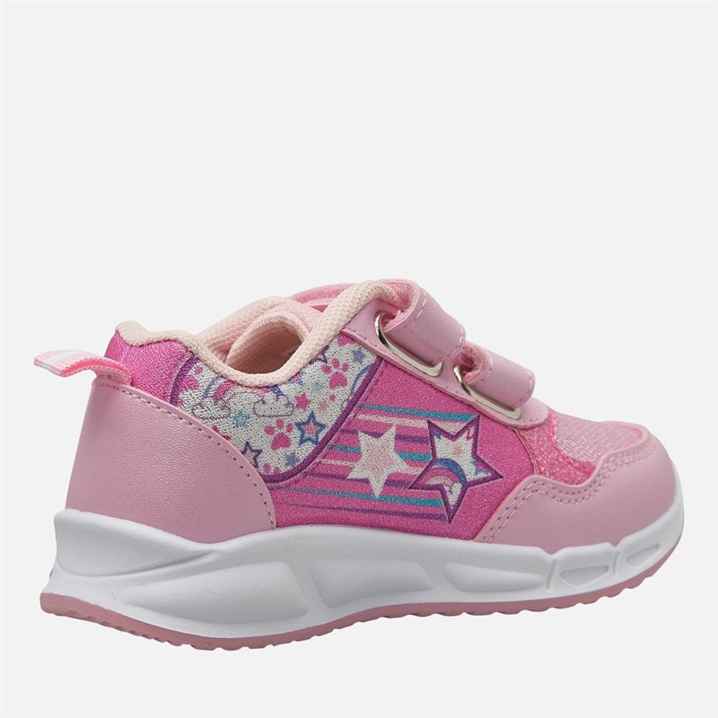 PAW Patrol Infant Girls Light Up Trainers Pink - Image 5